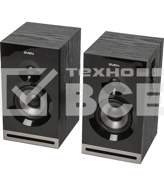 Акустическая система SVEN SPS-705 2.0 черный 40Вт