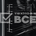 Духовой шкаф Электрический Hyundai 6009.03 WG белый стекло, фото8