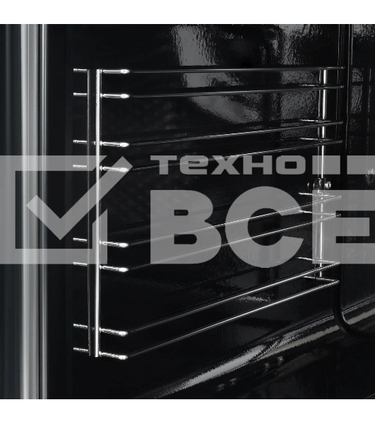 Духовой шкаф Электрический Hyundai 6009.03 WG белый стекло