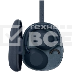 Беспроводные/проводные наушники Sony WH-1000XM6 синий, полноразмерные, Bluetooth + проводной, активное шумоподавление, до 40 ч, фото6