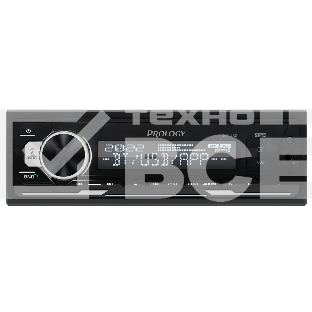 Автомагнитола Prology GT-130, 1 DIN, Bluetooth, USB Type-A, AUX, пульт ДУ