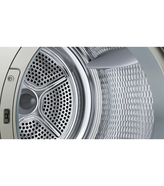 Сушильная машина Bosch WQK2521XME серебристый, 10 кг, сушка - конденсационная, программ - 14, 59.8 x 84.2 x 64.8 см