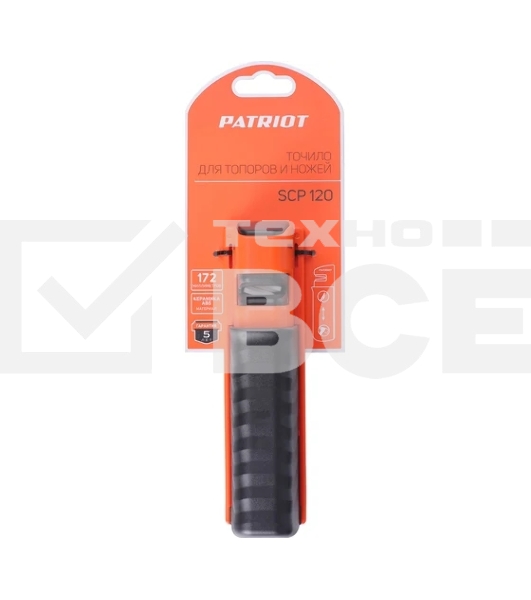 Точило для топоров Patriot SCP 120, 120 г., 172 мм, керамика