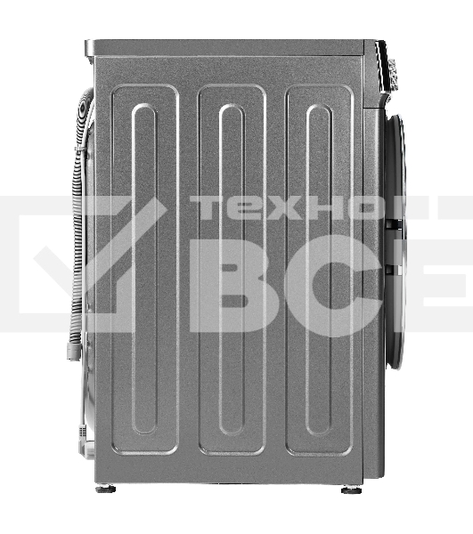 Стиральная машина Бирюса WM-SC1214/15 S хромированный металлик, загрузка фронтальная 12 кг, 1400 об/мин, класс А+++
