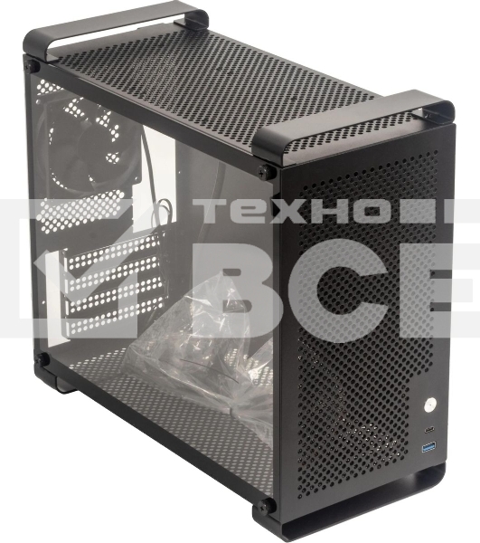 Компьютерный корпус Accord ACC-GCUB4 черный без БП mATX 1x92mm 1xUSB3.0 1xUSB3.1 audio