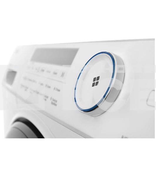 Стиральная машина Haier HWD80-BP14959B белый, загрузка фронтальная 8 кг, 5 кг - сушка, 1400 об/мин, класс: A