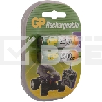 Аккумулятор GP Rechargeable NiMH 250AAHC 2500mAh AA (2 шт. в уп-ке), фото2