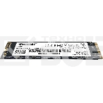 Накопитель SSD Patriot P320, 512GB, PCIe 3.0 x4, M.2 2280, NVMe, R/W 3000/2200, фото3