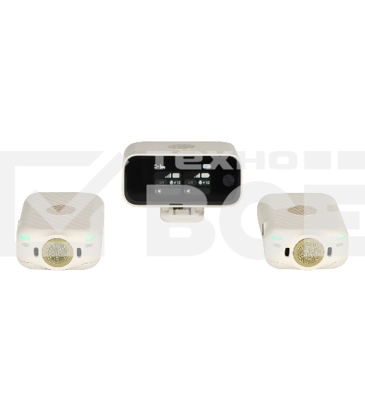 Радиосистема микрофонная Icon AirMic Pro White [110802A2028] передатчик с микрофоном/приемник: 2/1, всенаправленный, 2.4 ГГц, дистанция: 250 м, время работы приемника/передатчика: 8/8 ч, белый