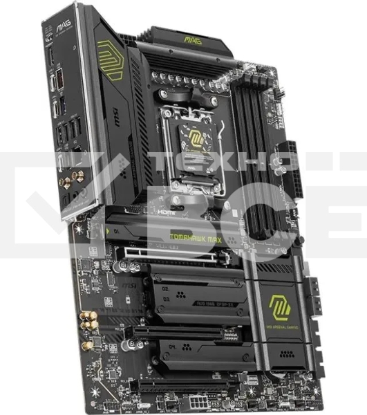 Материнская плата MSI MAG B850 TOMAHAWK MAX WIFI, AM5, AMD B850, 4xDDR5, 4xSATA, 4xM.2, 3xPCI-E x16, 1xHDMI, 1x5Gb LAN, 2xUSB-A 5Gbps, 4xUSB-A 2.0, 3xUSB-C 10Gbps, 7.1, Wi-Fi 7, Bluetooth 5.4, ATX