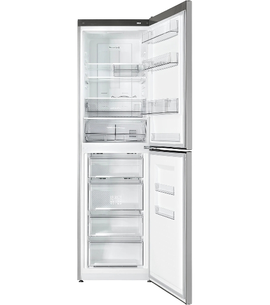 Холодильник Atlant ХМ-4625-189-ND серебристый двухкамерный 211/125л морозилка снизу, No Frost