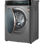 Стиральная машина Weissgauff WM 58411 Direct Drive Inverter Premium Steam Grey серая, загрузка фронтальная 11кг, 1400 об/мин., класс: A+++, фото4