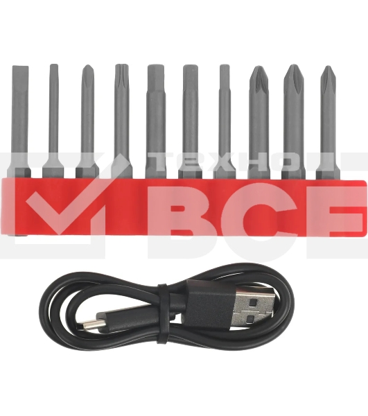 Отвертка аккумуляторная Hoto QWLSD008 аккум. патрон:держатель бит (кейс в комплекте) (HTE0006GL)