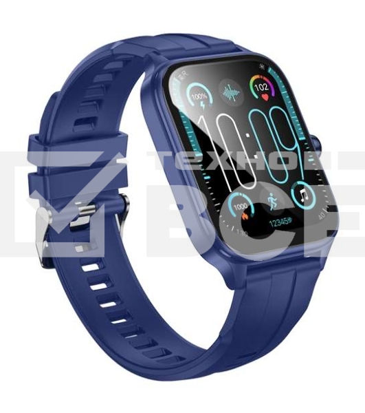 Умные часы HOCO (6942007645447) Y27 Blue