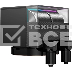 Система охлаждения Water Cooling System PCCooler DS360 Display BK (310W, 360мм, LED, Black, ARGb Pump/Fans: 3x120мм, 90.56CFM, 39.8dBA, 2500RPM/Pump height 65мм, 15dBA, 2600RPM, Rad thickness 27мм/S: 1851, 1700, 1200, 115X, AM5, AM4), фото6