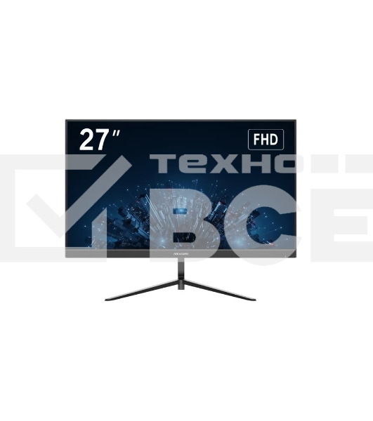 Монитор 27' Hikvision DS-D5027F3-2P2 IPS 1920x1080, 100 Гц, 14 мс, 16:9, 300 кд/м², VGA, HDMI 1.4, 3.5 Jack, черный