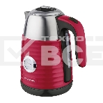 Чайник электрический Willmark WEK-1738PST 1,7л, нержавейка+пластик, красный, термометр, 2200Вт, фото2