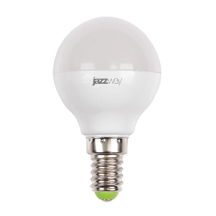 Лампа светодиодная JazzWay PLED-SP G45 9Вт шар 5000К холодный белый E14 820лм 230В