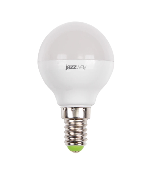 Лампа светодиодная JazzWay PLED-SP G45 9Вт шар 5000К холодный белый E14 820лм 230В