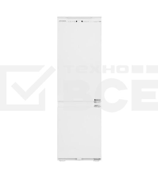 Встраиваемый холодильник Kuppersberg RBN 1764, High-Tech, полезный объем 243 л, No Frost, супер заморозка, инверторный компрессор, электронное управление, энергоэффективность А+