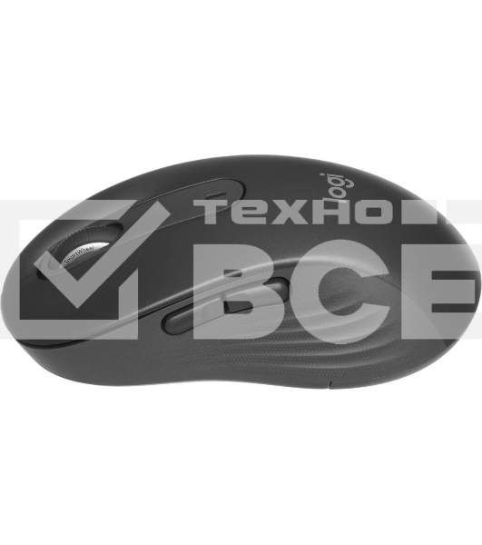 Мышь Logitech M650 L черный оптическая 4000dpi беспров. BT/Radio USB (910-006350)