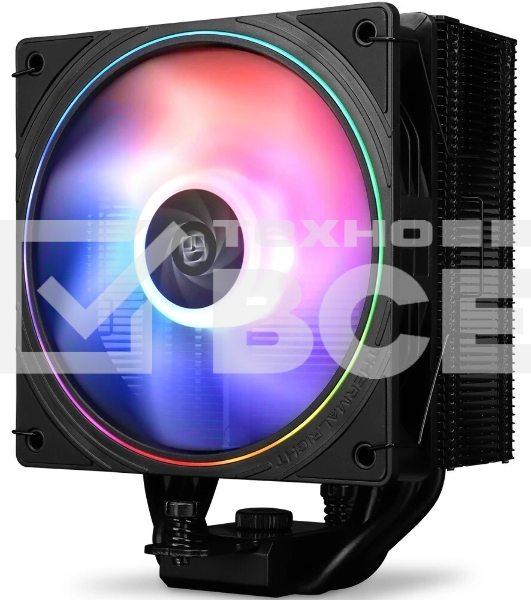 Устройство охлаждения(кулер) Thermalright Assassin Spirit 120 Soc-AM5/AM4/1151/1200/1700 черный 4-pin 25.6dB Al+Cu 900gr Ret (AS120-EVO)