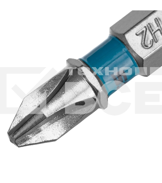 Бита PH2х25мм, сталь S2, шестигр., 10 шт