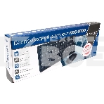 Комплект клавиатура+мышь Gembird KBS-9100 беспроводной, USB, 1600 DPI, чёрный, фото2