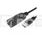 Кабель-адаптер USB3.0-repeater Aopen, удлинительный активный <Am-->Af> 5м QUST/qust<ACU827A-5M>, фото4
