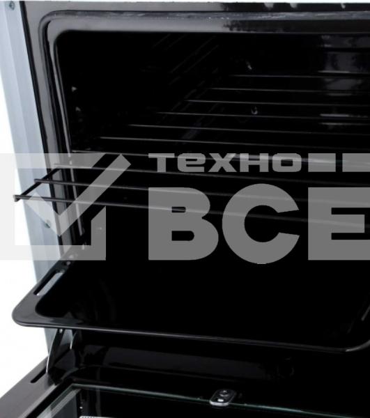 Плита электрическая Flama AE 1402 W белый, конфорок 4 шт, духовка 50 л, 50 см x 85 см x 60 см