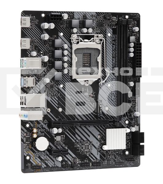 Материнская плата ASRock H510M-H2/M.2 SE, LGA 1200, Intel H470, 2xDDR4, 4xSATA, 1xM.2, 1xPCIe 4.0 x16, 1xPCIe x1, 2xHDMI, 1x 1Gb LAN, 2xUSB 2.0, 4xUSB 3.2 Gen 1, 3x3.5 мм, 7.1, mATX