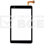 Сенсорное стекло (тачскрин) DEXP Ursus S180i Kid's, черное, фото 1