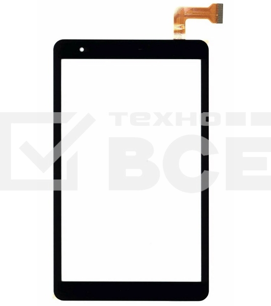 Сенсорное стекло (тачскрин) DEXP Ursus S180i Kid's, черное