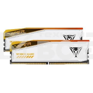 Оперативная память Patriot Viper Elite 5 TUF Gaming, DDR5, 48GB (2x24 GB), 6600 MHz, CL34, радиатор, RGB, белый
