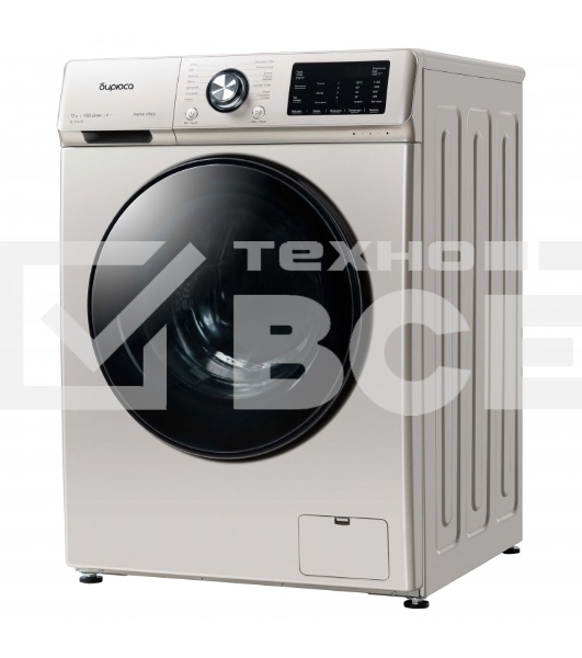 Стиральная машина Бирюса WM-SL1214/15 B золотистый, загрузка фронтальная 12 кг, 1400 об/мин, класс А+++
