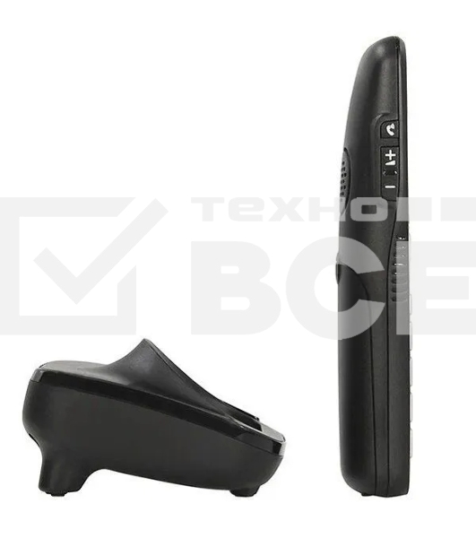 Телефон беспроводной (DECT) Panasonic KX-TGE110UCB черный