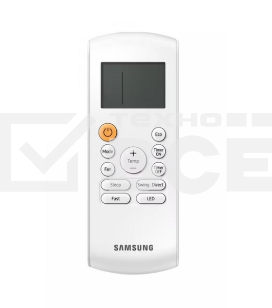 Кондиционер сплит-система Samsung AR09TXHQASINUA инвертор, 9000 BTU, 25 м², 28/36 дБ, охлаждение, обогрев, осушение, белый