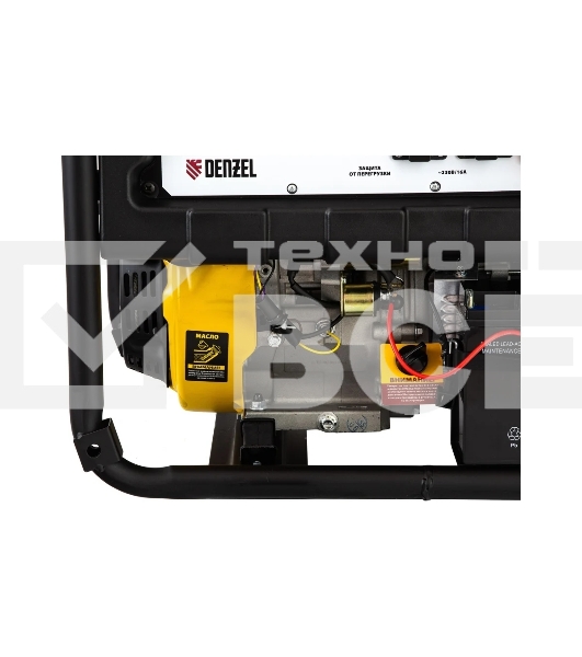 Электрогенератор бензиновый Denzel PS 80 E-3, 6.5 кВт, 85 дБ, 87 кг