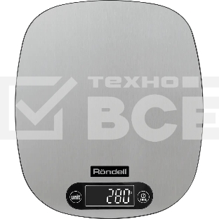 Весы кухонные Rondell Modern RDE-1552, нержавеющая сталь