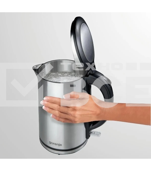 Чайник электрический Gorenje K15DWS 1.5л. 2200Вт нержавеющая сталь (корпус: нержавеющая сталь)