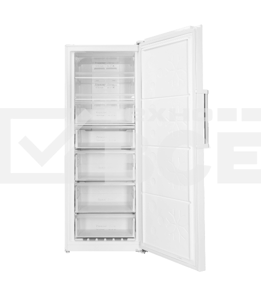 Морозильная камера Maunfeld MFFR185W, белый, 380л, 7 ящиков