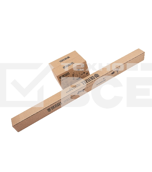 Триммер бензиновый DGT-250 25 см3, 1,3 л.с., неразъемная штанга, состоит из 2 частей Denzel