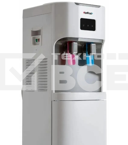 Кулер Hotfrost V115CE напольный электронный белый/серый