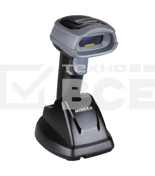 Сканер штрих-кода ручной Mindeo CS2291-HD RF 1D/2D, беспроводной, 450 скан/сек, USB, Bluetooth, темно-серый