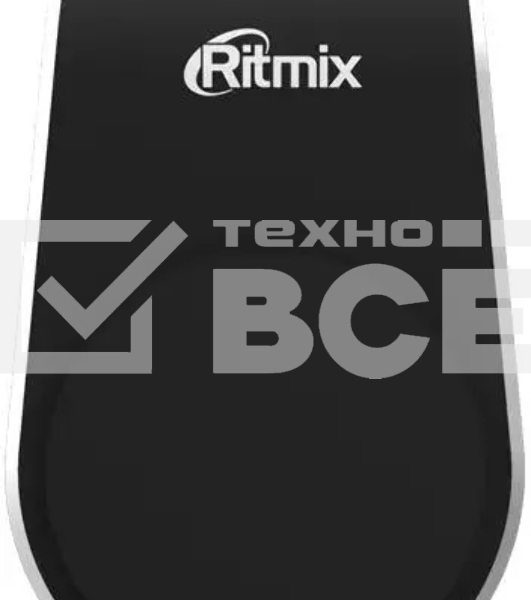 Держатель Ritmix RCH-009 V Magnet магнитный черный (80000771)