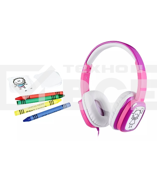 Наушники Harper KIDS HN-302 Pink
