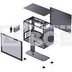 Корпус без блока питания JONSBO Computer Case D32 STD standard version black, фото2