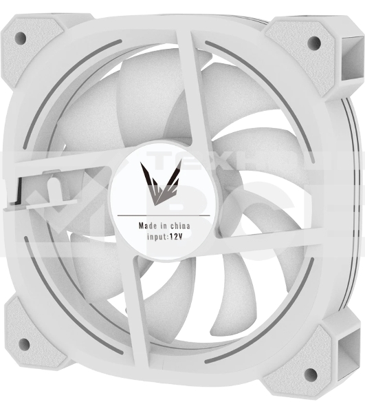 Вентилятор для корпуса Formula Nulight 12WH RGb 120х120x25 белый 3-pin 4-pin (Molex) 19.06дБ (NULIGHT 12WH FR) Ret