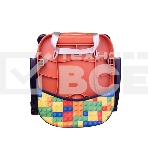 Стульчик для кормления BQ BCH012 LEGO. Стульчик-бустер BQ BCH012. Гипоалергенные безопасные материалы/Съемный чехол из экокожи. Удобный, устойчив к загрязнению и легко моется/Съемная столешница/Безопасность малыша: устойчивая конструкция, нескользящие нож, фото6