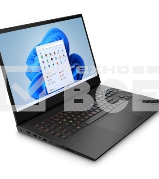 Ноутбук HP Omen 17-cm2006ci Core i7 13700HX 16Gb SSD1Tb NVIDIA GeForce RTX4070 8Gb 17.3' IPS QHD (2560x1440) FreeDOS черный WiFi BT Cam (A1AB9EA)